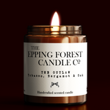 Tobacco & Bergamot candle - inspired by London and Essex