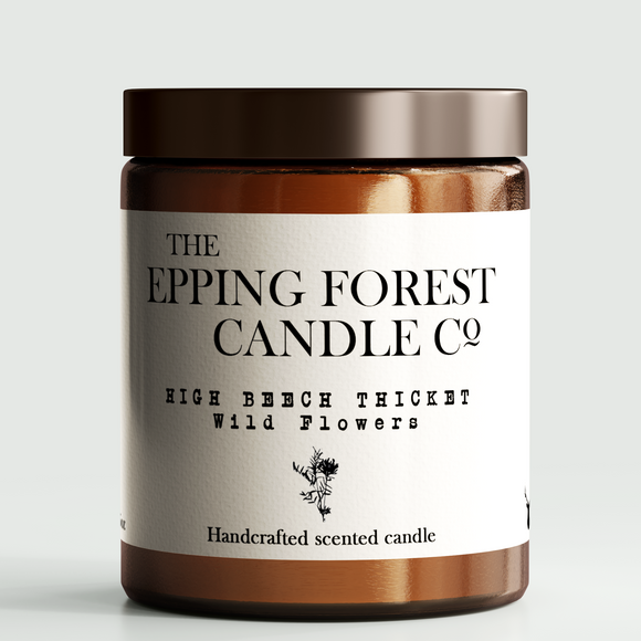 Wild flowers scented candle - inspired by London and Essex